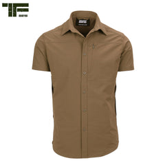 Cămașă Tactică Echo Two Shirt Coyote TF-2215 - Libertate de Mișcare și Uscare Rapidă