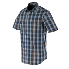 Cămașă Tactica Helikon-Tex Concealed Carry cu Mânecă Scurtă Sunset Blue Plaid