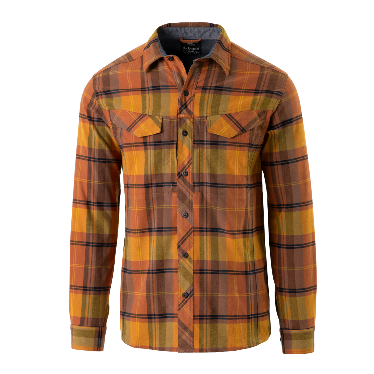 Cămașă Tactica Helikon-Tex Defender Mk2 Ripstop Evening Pumpkin Plaid