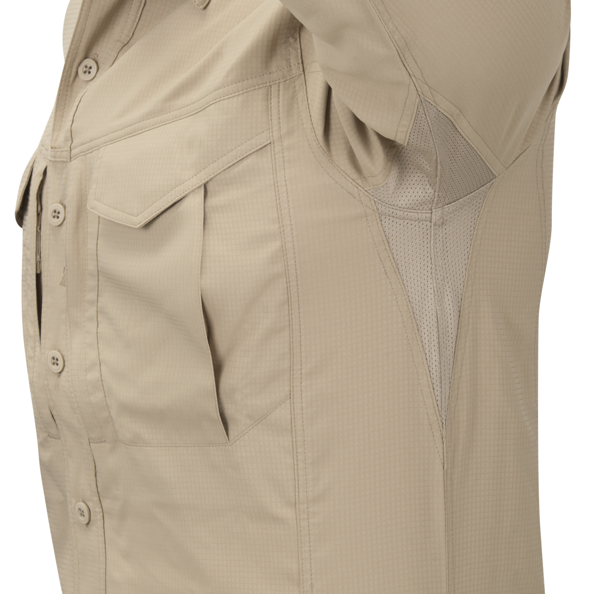 Cămașă Tactica Helikon-Tex Defender Mk2 Tropical UPF30 Silver Mink