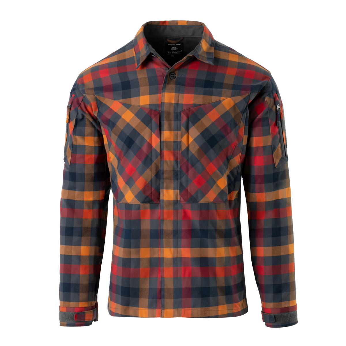 Cămașă Tactica Helikon-Tex MBDU Dark Autumn Checkered