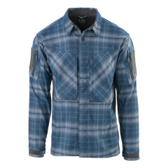 Cămașă Tactica Helikon-Tex MBDU Western Blue Plaid Cu Protecție UPF50