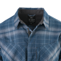 Cămașă Tactica Helikon-Tex MBDU Western Blue Plaid Cu Protecție UPF50