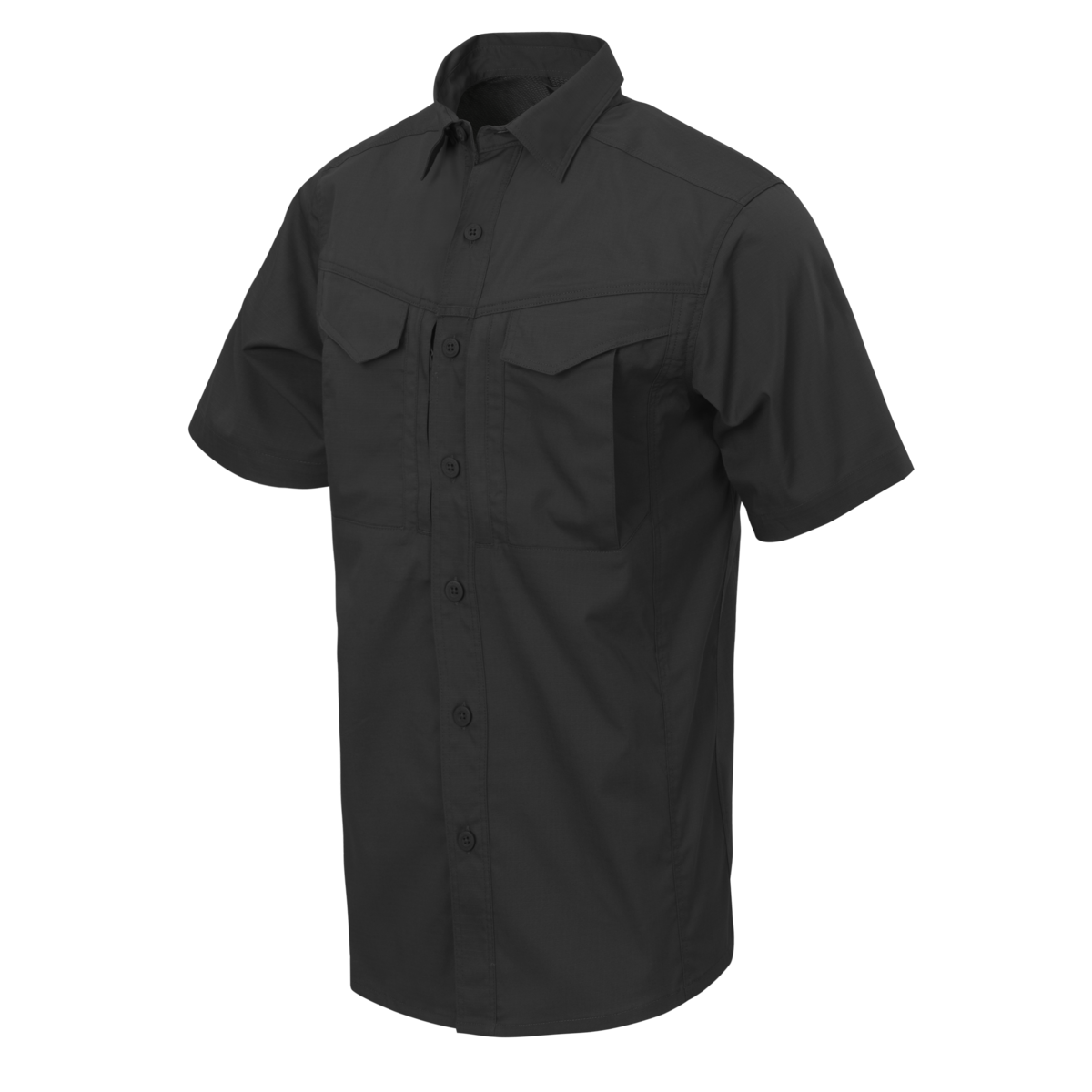 Cămașă Tactică Helikon-Tex PolyCotton Ripstop Neagră