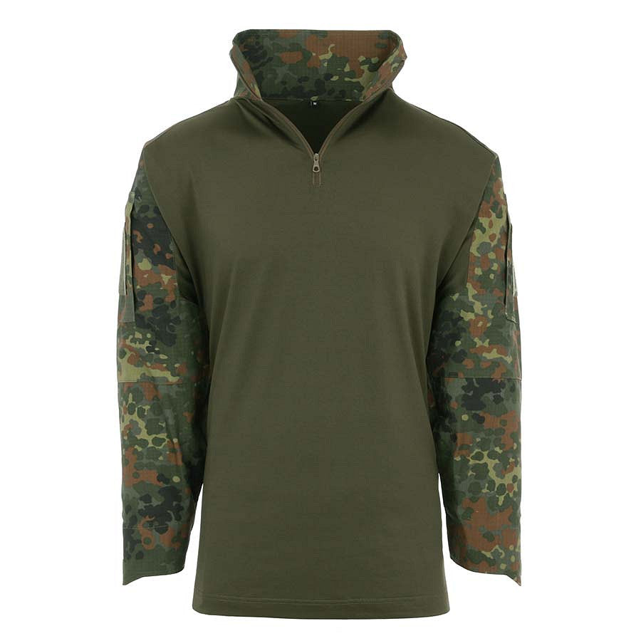 Cămașă Tactică UBAC Flecktarn - Performanță și Confort Sub Armură