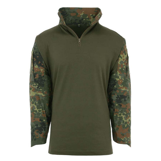 Cămașă Tactică UBAC Flecktarn - Performanță și Confort Sub Armură