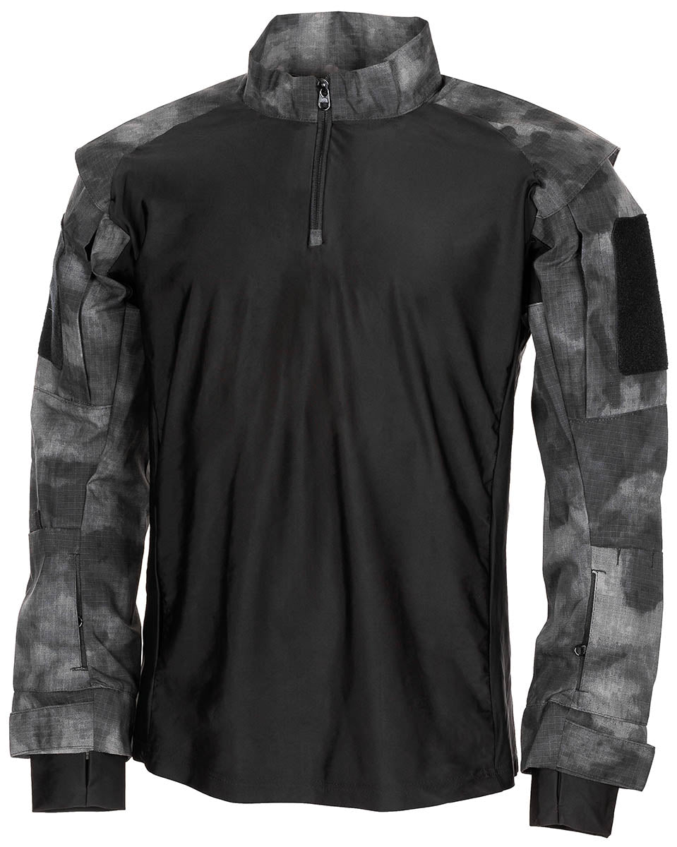Cămașă Tactică US Tactical HDT-camo LE MFHProfessional - Guler fermoar, Protecții cot