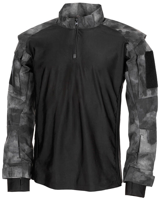 Cămașă Tactică US Tactical HDT-camo LE MFHProfessional - Guler fermoar, Protecții cot
