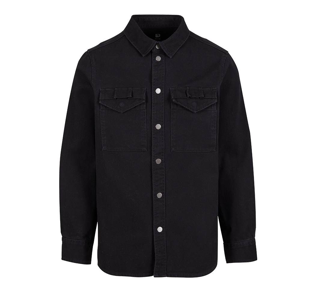 Camasa Twill Heavy Negru Brandit - Confort Tactic Zilnic