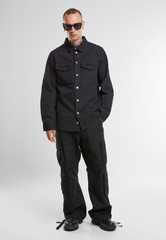 Camasa Twill Heavy Negru Brandit - Confort Tactic Zilnic