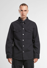 Camasa Twill Heavy Negru Brandit - Confort Tactic Zilnic