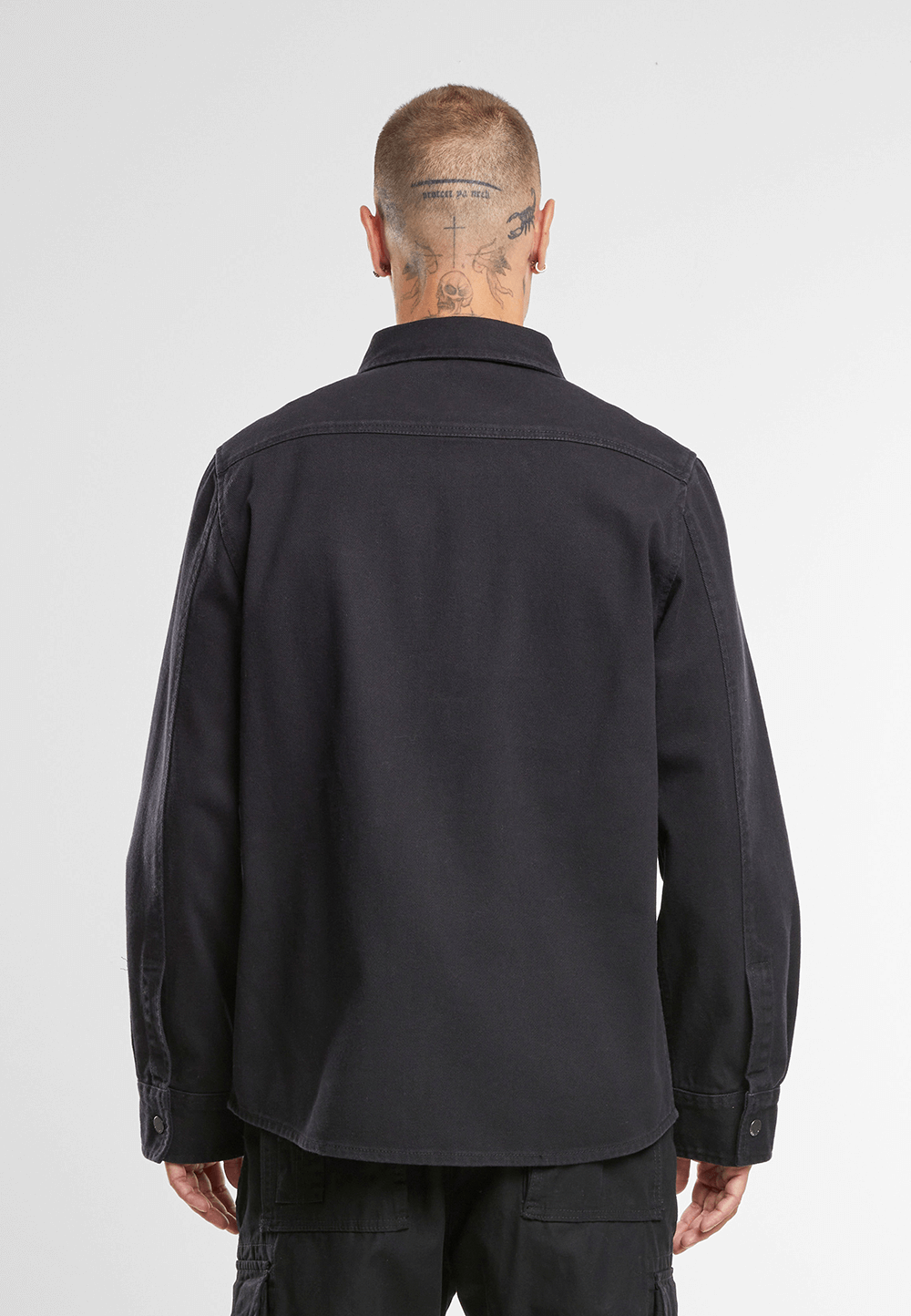 Camasa Twill Heavy Negru Brandit - Confort Tactic Zilnic