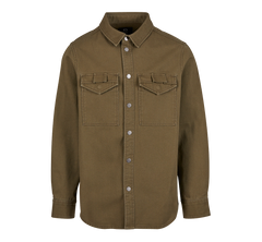 Camasa Twill Heavy Olive Brandit - Durabilitate si Stil
