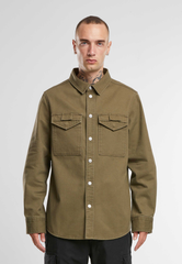 Camasa Twill Heavy Olive Brandit - Durabilitate si Stil