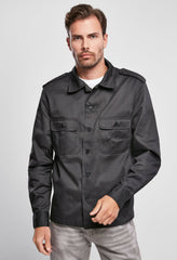 Camasa US Long Sleeve Negru Brandit - Versatilitate si Durabilitate