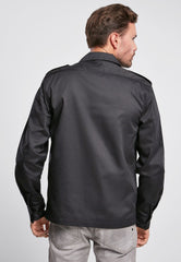 Camasa US Long Sleeve Negru Brandit - Versatilitate si Durabilitate