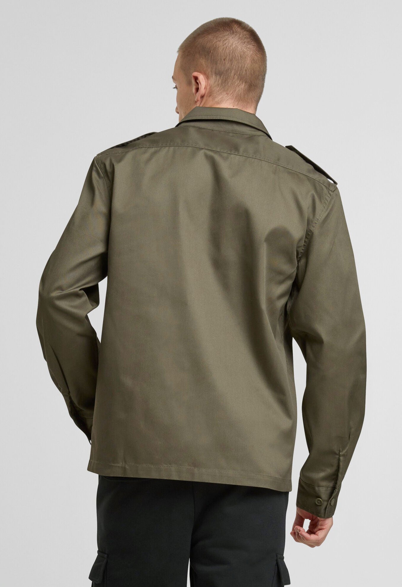 Camasa US Long Sleeve Olive Brandit - Confort si Durabilitate