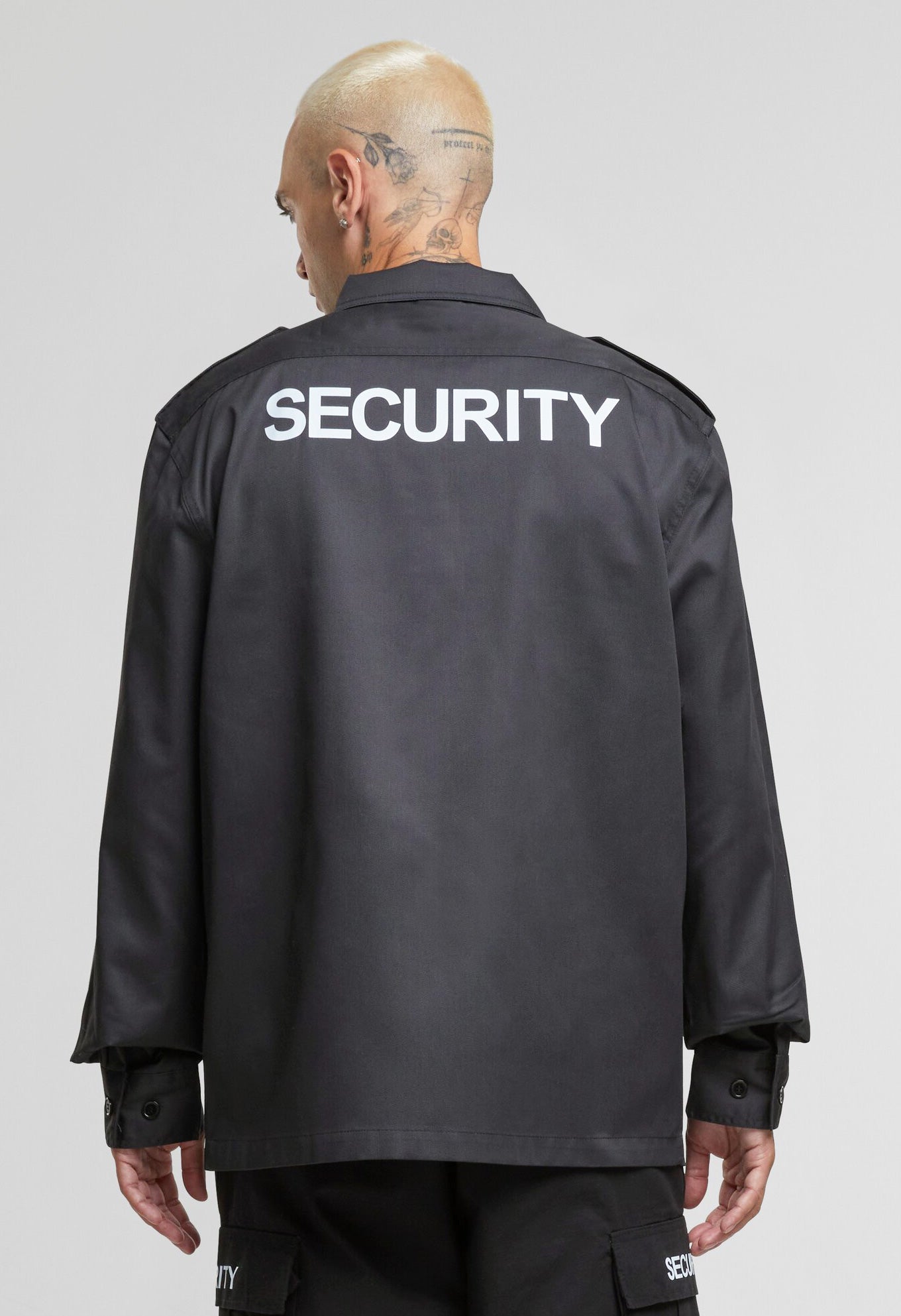 Camasa US Security Long Sleeve Negru Brandit - Confort Tactic Superior