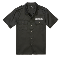 Camasa US Security Short Sleeve Negru Brandit - Confort si Durabilitate