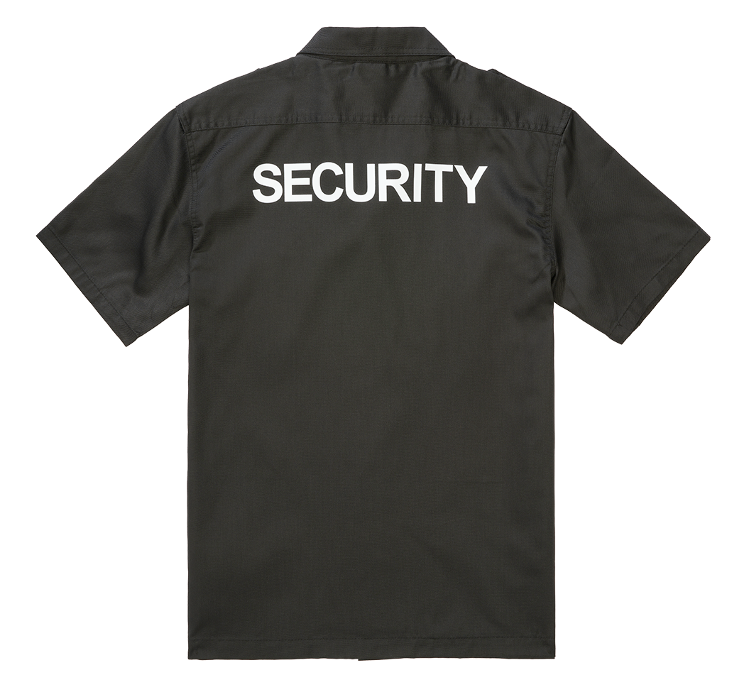 Camasa US Security Short Sleeve Negru Brandit - Confort si Durabilitate