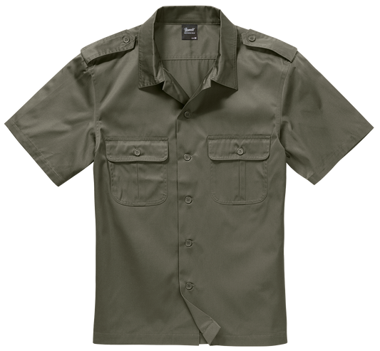 Camasa US Short Sleeve Olive Brandit - Confort Tactic Zilnic