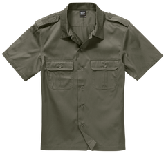 Camasa US Short Sleeve Olive Brandit - Confort Tactic Zilnic