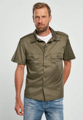 Camasa US Short Sleeve Olive Brandit - Confort Tactic Zilnic