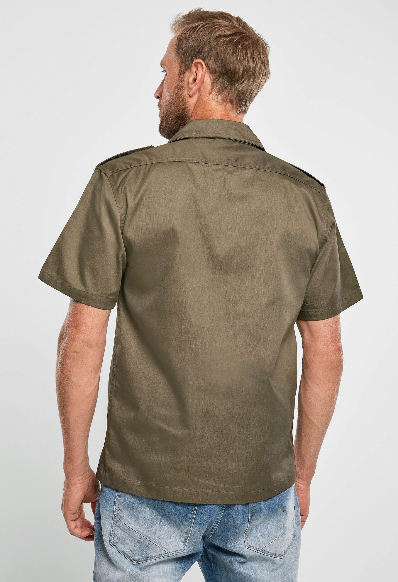 Camasa US Short Sleeve Olive Brandit - Confort Tactic Zilnic