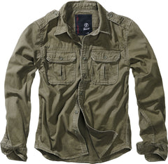 Cămașă Vintage Brandit - Stil Casual, Bumbac 100%