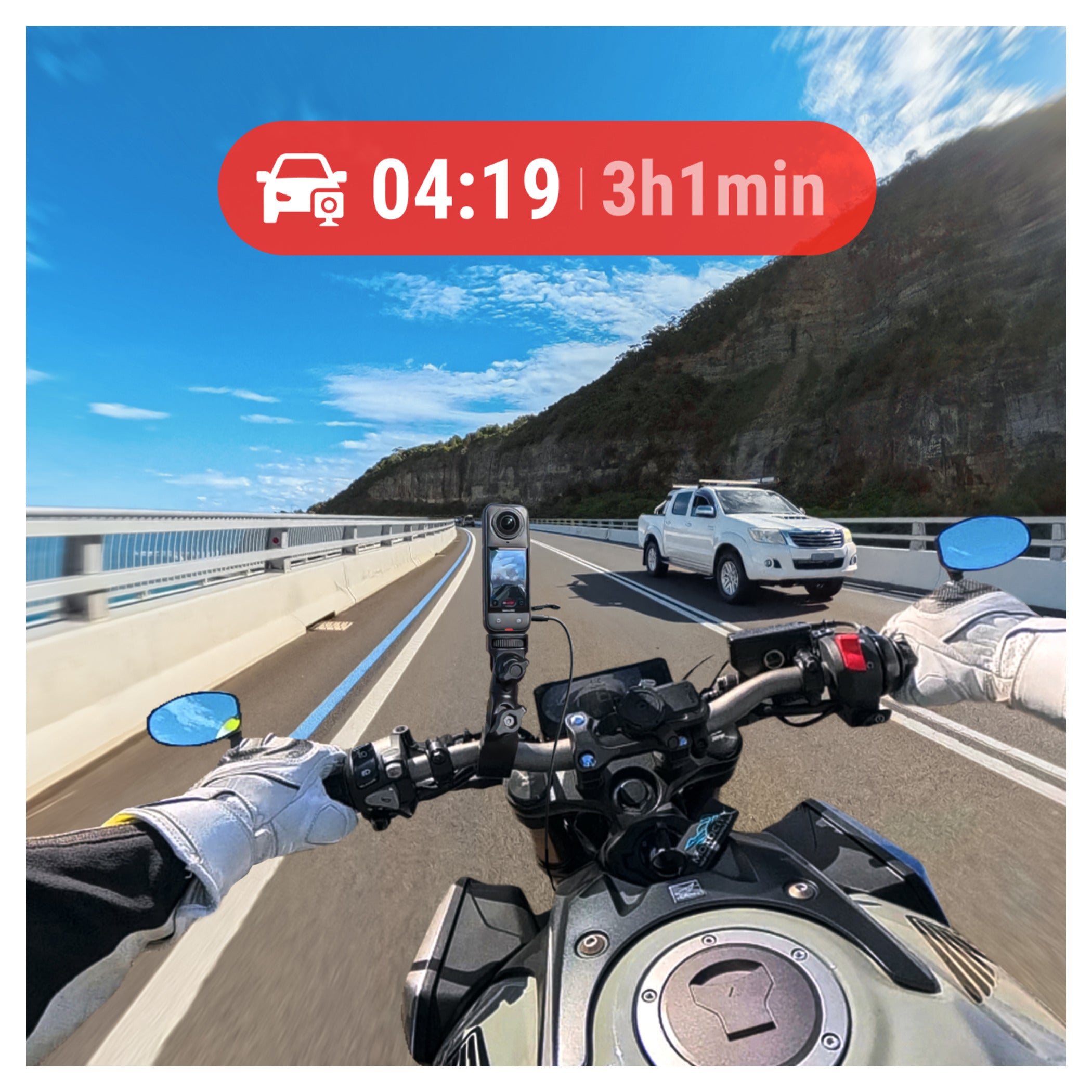 Cameră Acțiune 360 Insta360 X5 Standard Bundle - 8K, Stabilizare FlowState