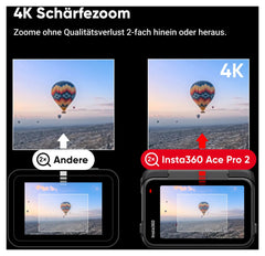 Cameră Acțiune Ace Pro 2 Dual Battery Bundle Insta360 - 8K, Leica, AI
