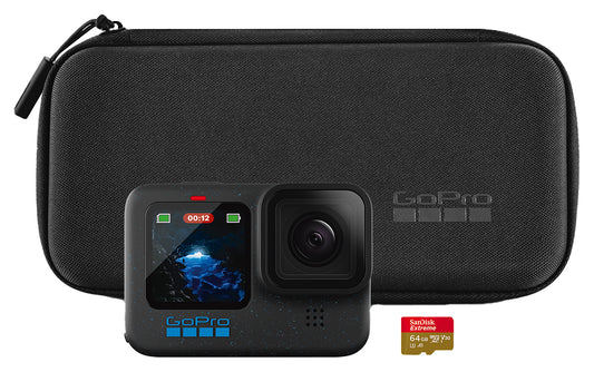Cameră Acțiune HERO12 Black Sport Bundle GoPro - 5.3K HDR, HyperSmooth 6.0