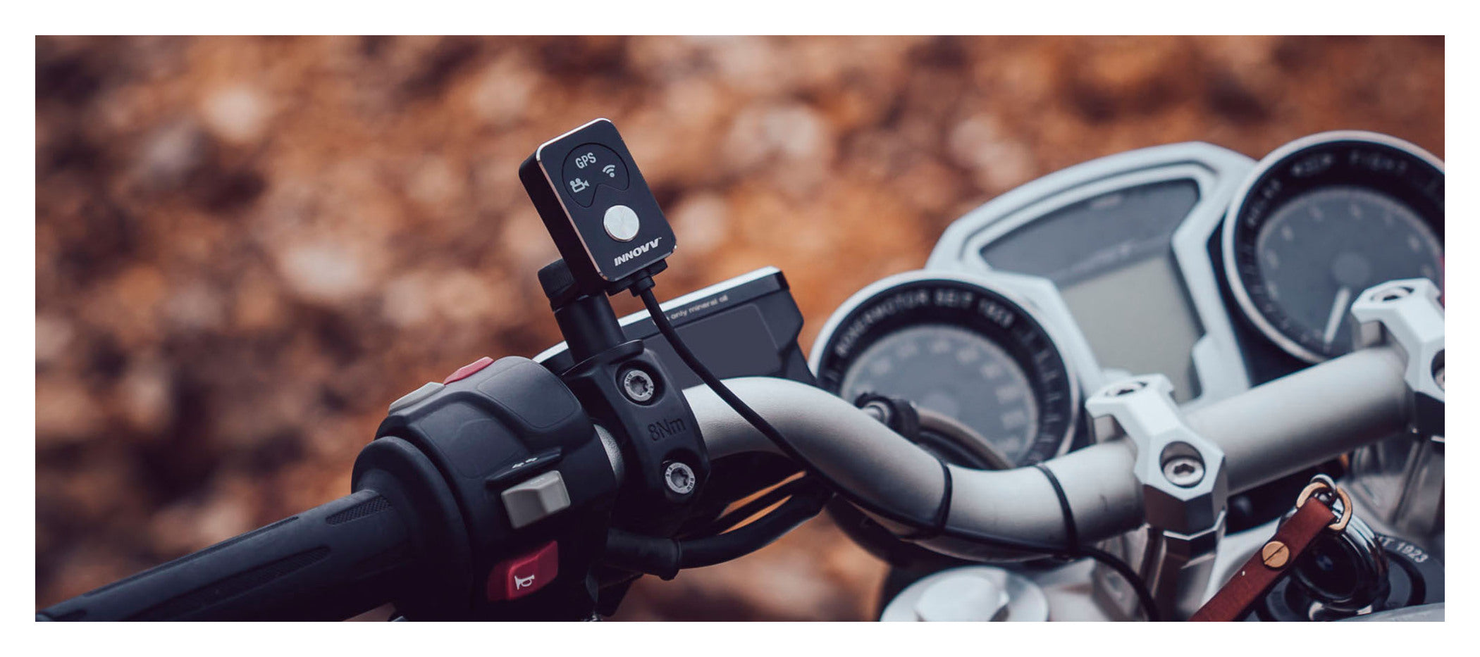 Cameră Bord Moto K7 INNOVV - Dual-Channel 2K, GPS, WiFi