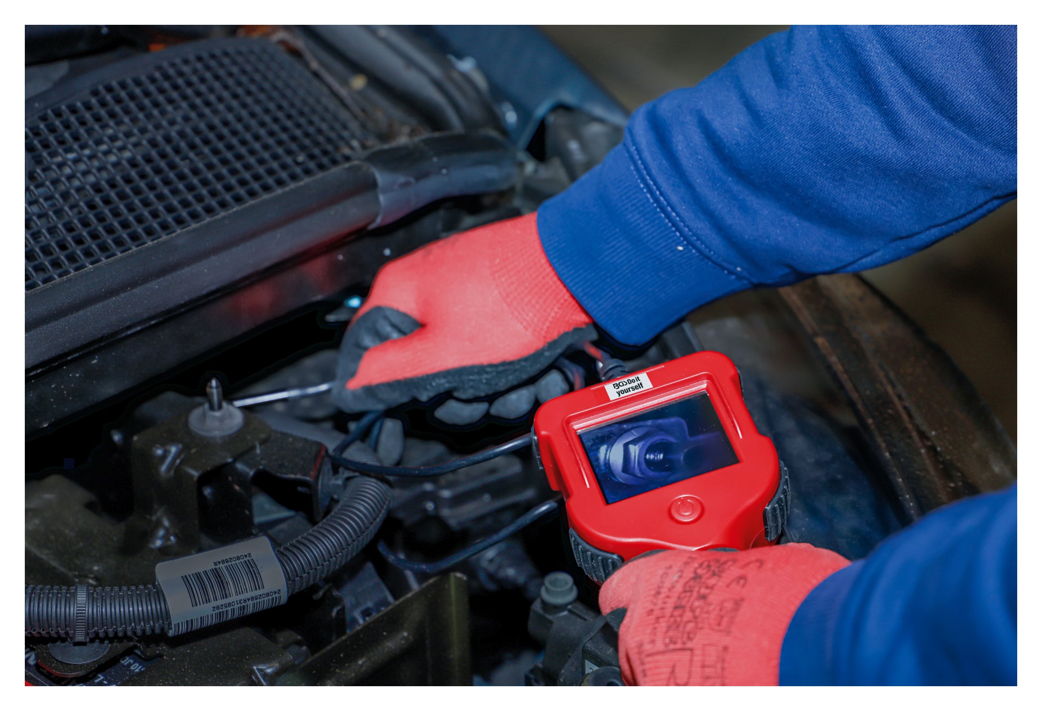 Cameră Endoscop Color cu Monitor TFT BGS - Inspecție Moto Detaliată
