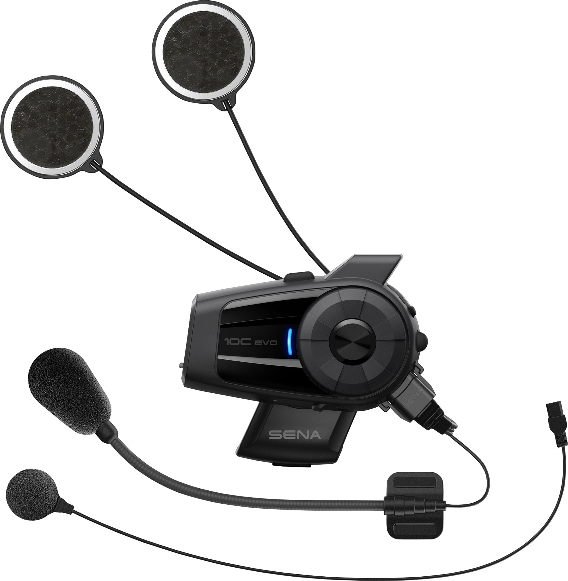 Cameră & Intercom Moto Sena 10C EVO 4K - Bluetooth, 1.6km