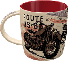 Cana Ceramică Route 66 Nostalgie Louis - 300ml, Cadou Moto