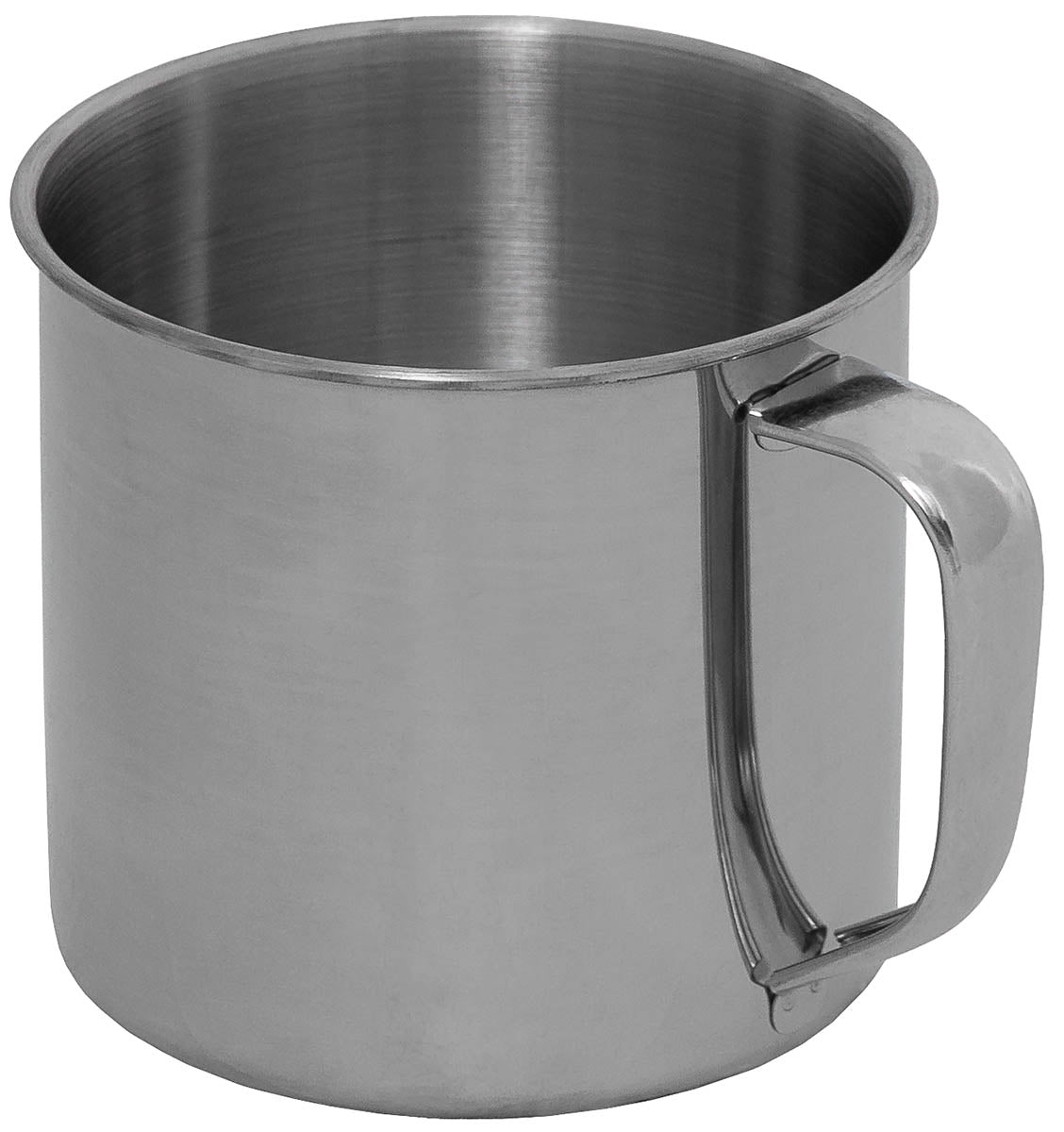 Cana de camping Inox FoxOutdoor - 500ml, 100% Inox