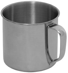 Cana de camping Inox FoxOutdoor - 500ml, 100% Inox