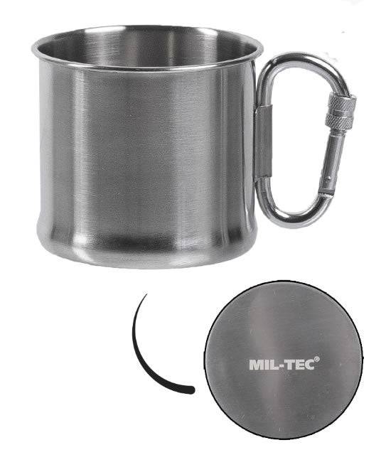 Cana Din Otel 500Ml Karabiner