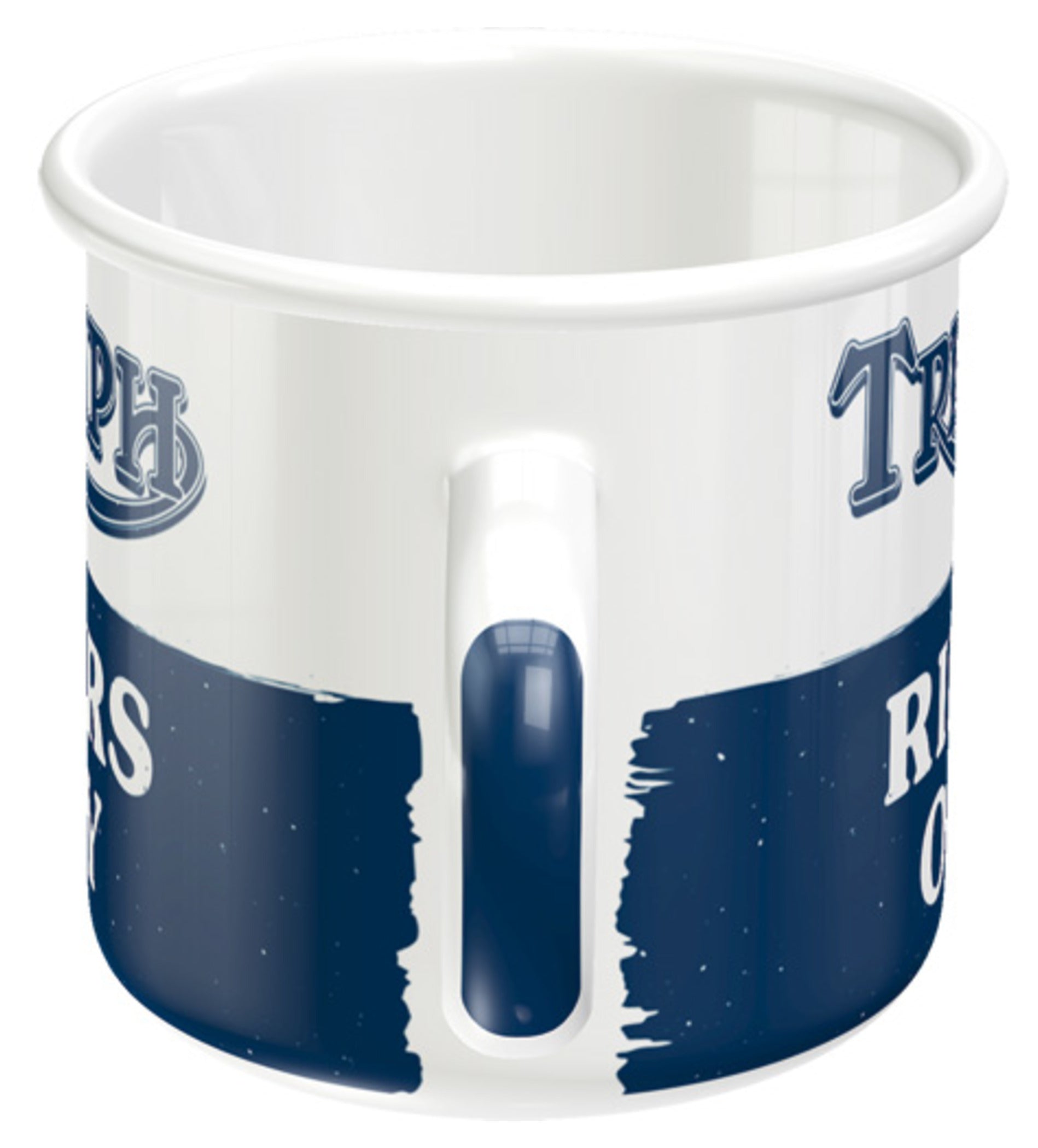 Cana Emailată Triumph Drivers Only Louis - 360ml, Stil Retro