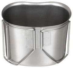 Cană Gamela US Inox MFH - 100% Inox, Mânere Pliabile
