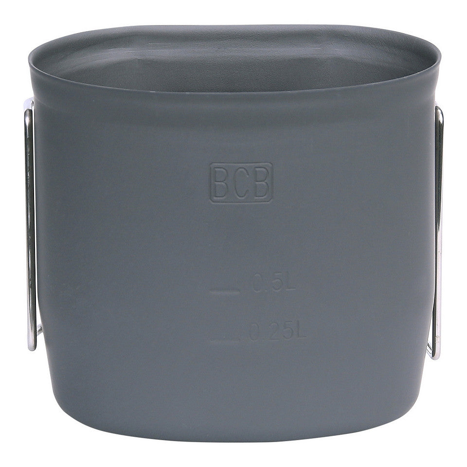 Cană Gătit BCB Crusader Cup Canteen MK 2 Argintiu - Eficiență Maximă pe Teren