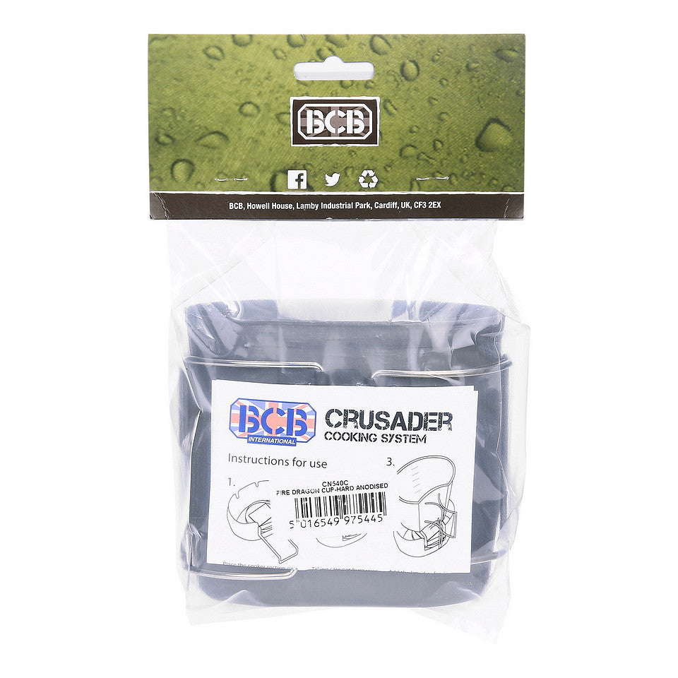 Cană Gătit BCB Crusader Cup Canteen MK 2 Argintiu - Eficiență Maximă pe Teren
