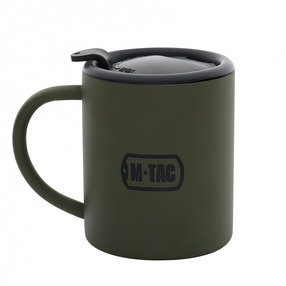 Cana Izolată M-Tac 280 ml - Termo, Durabilă, Olive
