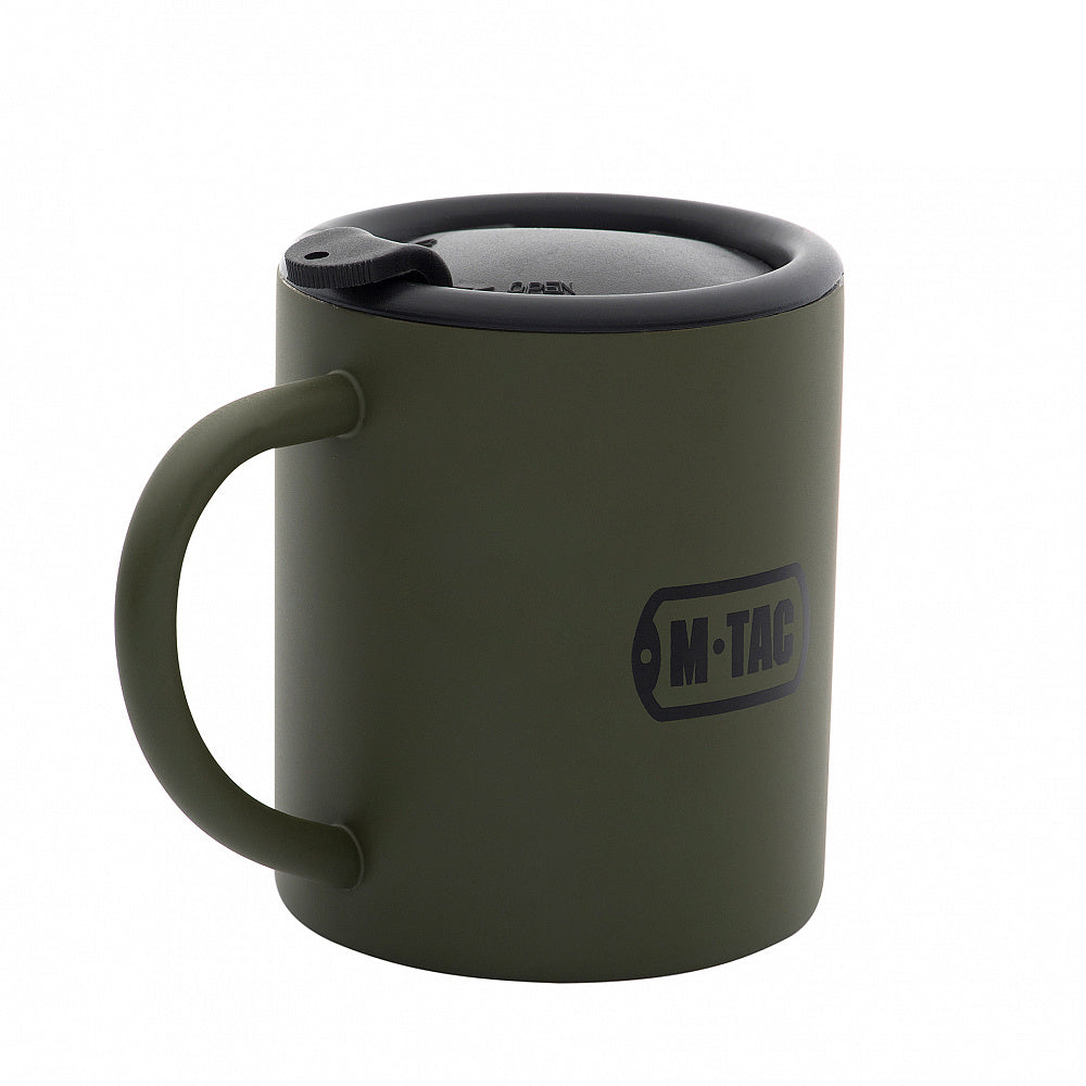 Cana Izolată M-Tac 280 ml - Termo, Durabilă, Olive