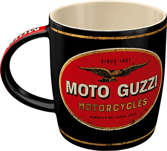 Cana Moto-Guzzi Ceramică - Design Iconic, 0.33L