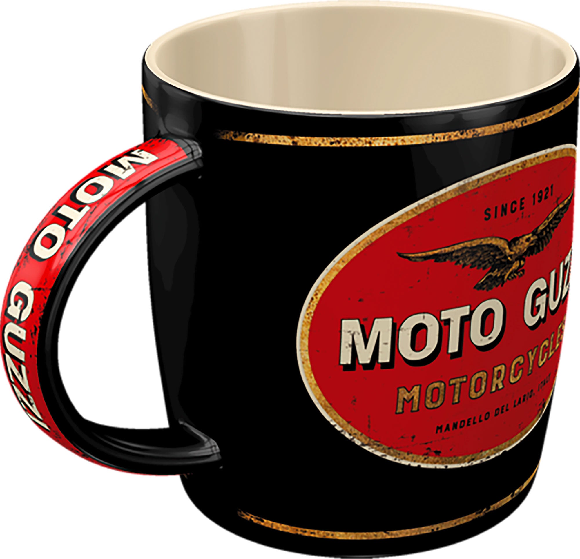 Cana Moto-Guzzi Ceramică - Design Iconic, 0.33L
