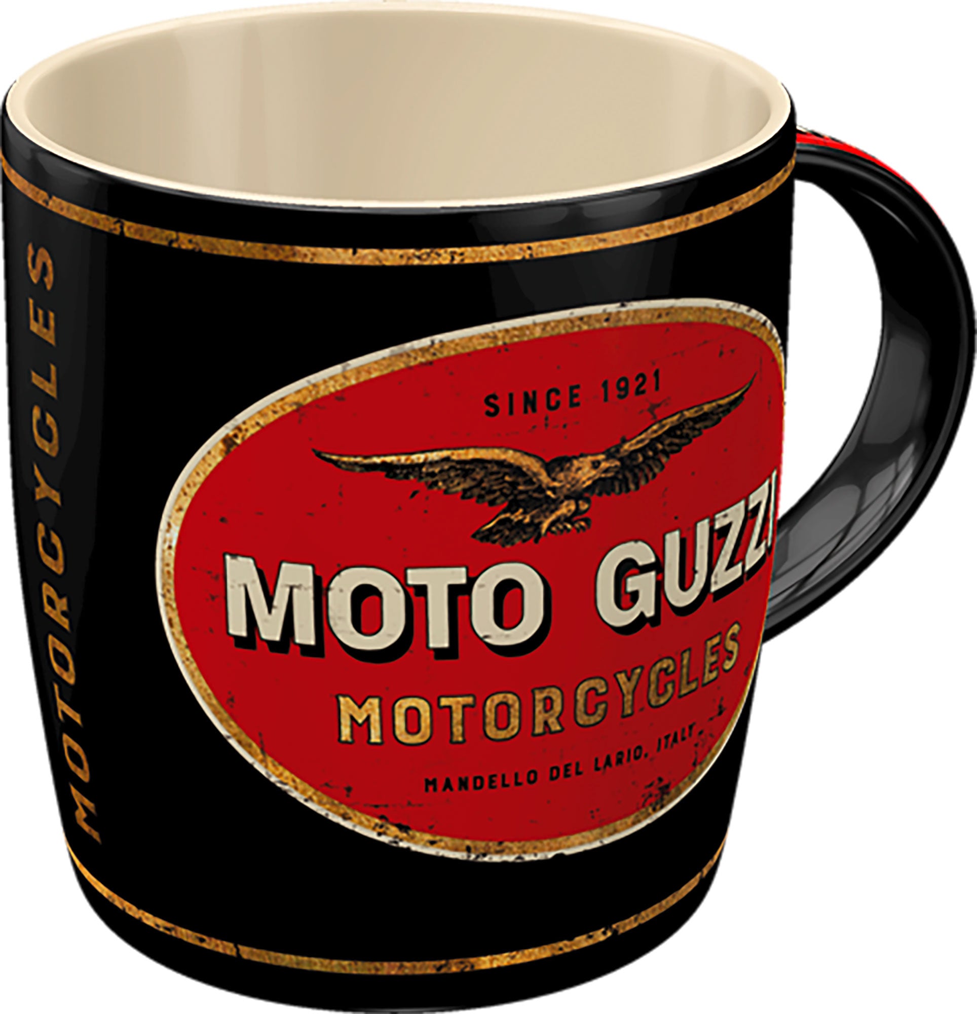 Cana Moto-Guzzi Ceramică - Design Iconic, 0.33L