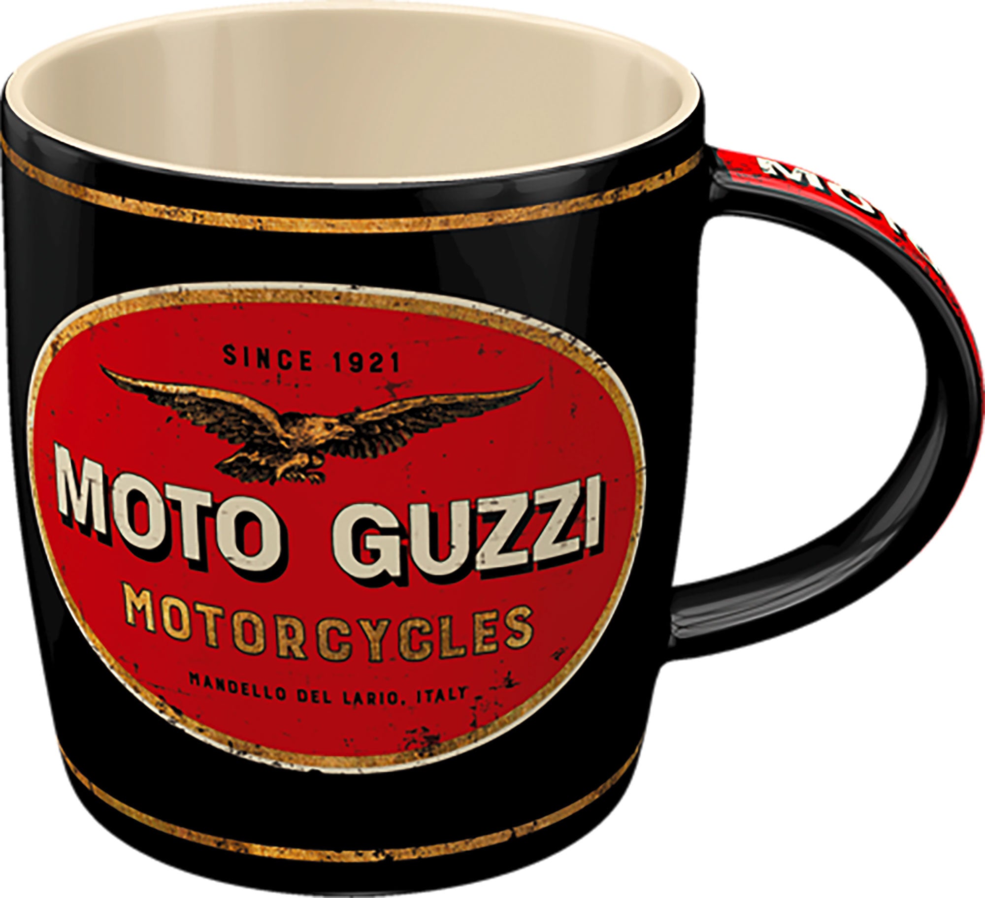 Cana Moto-Guzzi Ceramică - Design Iconic, 0.33L
