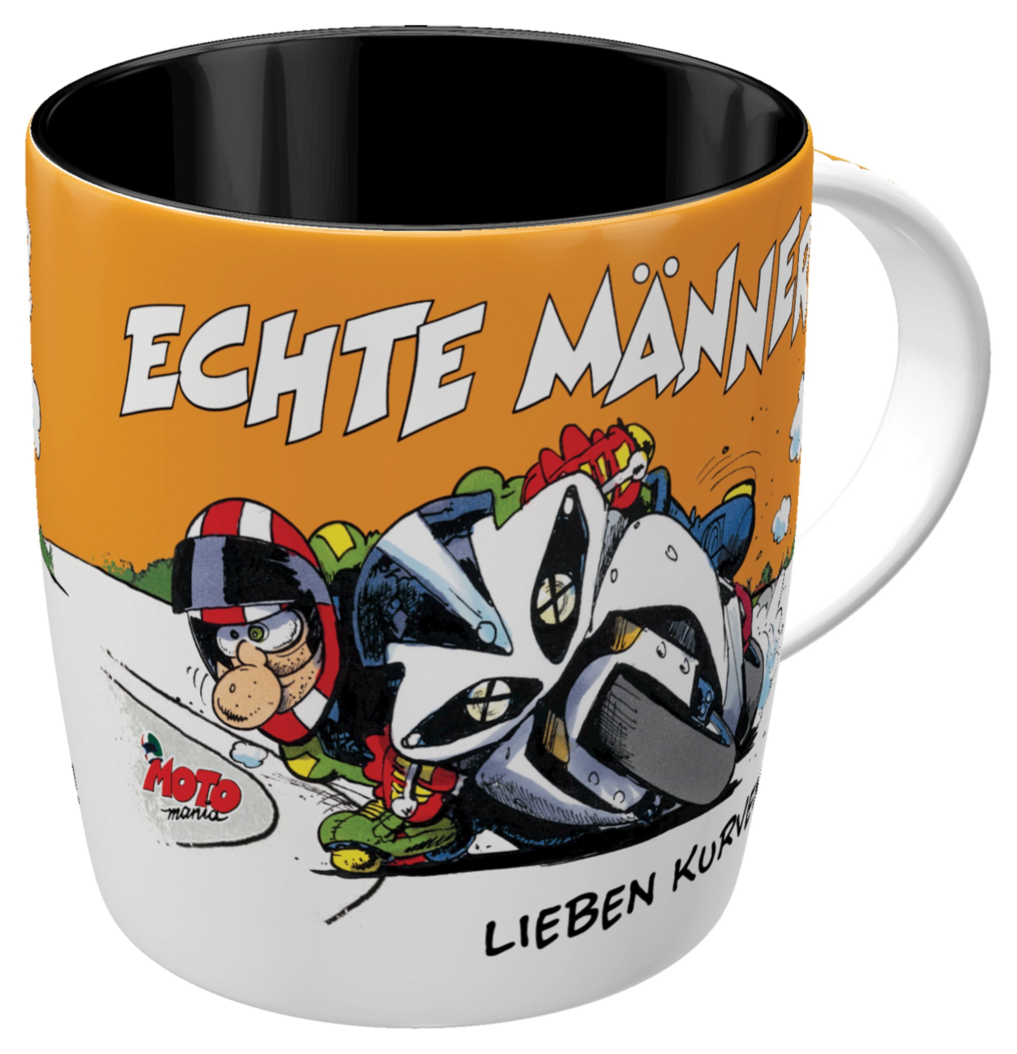Cana MOTOmania "Bărbați Adevărați" Louis - Ceramică, 0.33L